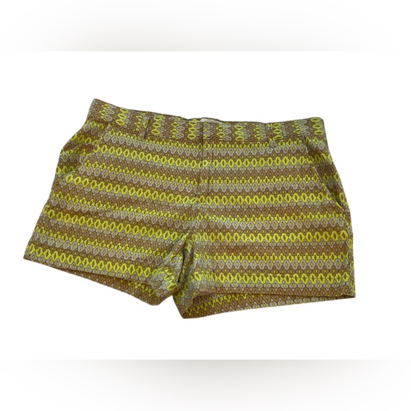 Joe Fresh Women’s Shorts‎ Yellow Fun Print - Picture 1 of 9